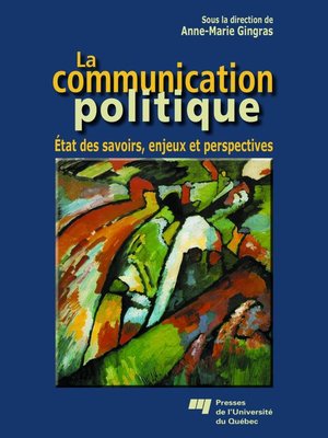 cover image of La communication politique